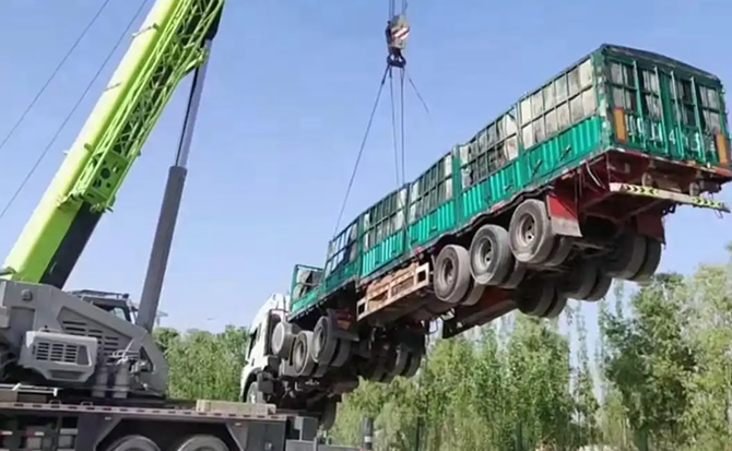 临西道路脱困救援案例